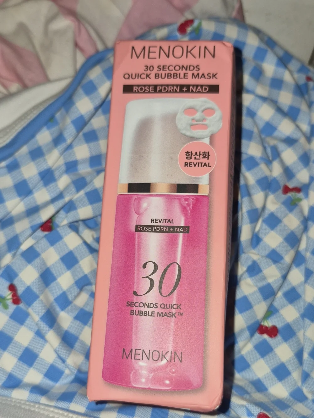 MENOKIN 30 Seconds Quick Bubble Mask - Nwt